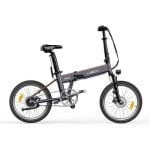 Bicicleta eléctrica PVY Libon Motor 250 W Batería 36 V 20,4 Ah Frenos hidráulicos Plata
