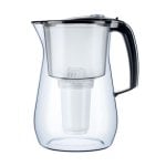 Jarra filtradora AQUAPHOR Provence 4,2 L octogonal resistente negra