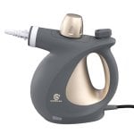 Limpeza a Vapor SUPERLEX Ssv002de 1050W Depósito 350ml 5m Cabo Ouro Cinzento