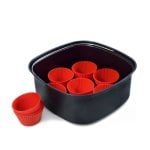 Airfryer Zubehörset Philips HD9956/00 für XXL, antihaft, spülmaschinenfest, Silikon