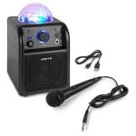 Altavoces Vonyx Karaoke Inalámbricos y alámbricos 50W con Bluetooth y luces LED