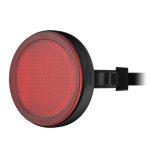 Luz de bicicleta Nilox NXLIGHTRACKERBK localizable IPX7 negra roja