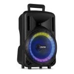 Altavoces Fenton Karaoke Bluetooth 300W con batería y micrófono UHF