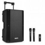 Altavoces Vonyx Portátiles Bluetooth 800W con micrófonos y batería