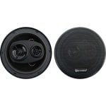 Altifalante ROADSTAR 16351 3 vias 80W 16cm Preto Coaxial Automóvel