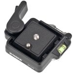 Placa de Liberação Rápida Kaiser Fototechnik 6026 Alumínio Preto Universal 1/4"