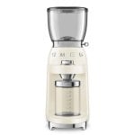 Kaffeemühle SMEG CGF11CREU Edelstahl Kegelmahlwerk 350 g Creme