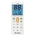 Mando a distancia Meliconi AC200 Universal pantalla incorporada blanco