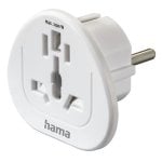 Adaptador de viaje Hama Universal 00223455 con conectores mundiales y 100-250 V