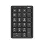Teclado numérico Port Designs 900802 Bluetooth recarregável compatível Windows e Mac