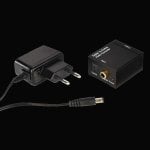 Conversor de Áudio Hama AC80 Analógico Preto 0.15 kg