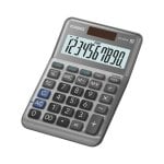 Calculadora Casio MS-100FM Mesa 10 Dígitos Visor Inclinado Cinza