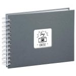 Álbum de Fotos Hama Fine Art Espiral 50 folhas 24x17 cm Cinzento