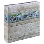 Álbum de Fotografias HAMA Rustico 10x15cm 100 páginas Azul Branco