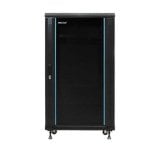 Armário Rack Phasak PRO PHO 6842 42U 600x800 vidro ventilação rodas PDU