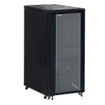 Armário Rack Phasak Pro 37U PHO 8837 19" 800x800 Com Ventilação Vidro Regleta