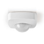 Sensor de Movimiento Nedis PIRPO32WT Interior y Exterior Detección 360° Resistente IP54