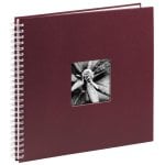 Álbum de Fotos HAMA Fine Art Bordeaux 50 folhas 10 x 15 cm capa personalizável