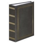 Álbum de Fotos HAMA London 100 folhas cinzento capa dura poliuretano