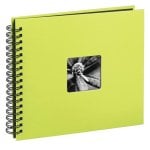 Álbum de fotos Hama Fine Art Verde 50 páginas espiral cristal templado