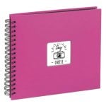 Álbum de Fotos HAMA Fine Art Rosa Espiral 50 Páginas 10x15 Personalizável