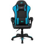 Silla Drift DR35 Diseño Exclusivo Gaming Negra/Azul respaldo reclinable cojines lumbar y cervical