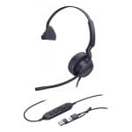 Casque Yealink UH42 Mono UC avec fil USB-C/A Appels/Musique Réduction de bruit Noir