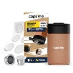 Cápsula Reutilizável NO NAME Compatível Nespresso Slide Pack + 2 Cápsulas + 48 Tampas