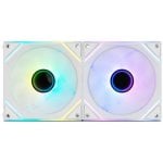 Ventilador suplementario NOX Hummer PRO LINK 120mm 1800RPM ARGB Magnetisch PWM Weiß