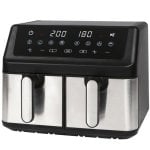 Heißluftfritteuse ProfiCook PC-FR 1296 H 9L 2000W Doppelkorb mit Dörrautomat