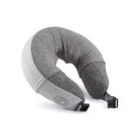 Masajeador Medivon Puffy inalámbrico gris ergonómico, shiatsu, función calor
