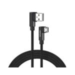 Câble USB réversible Savio CL-162 Micro USB-A 2m Charge rapide 2.4A