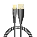 Câble USB Dam Electronics USB 2.0 AM vers USB-C 1,2 m LED PD 20W 6A