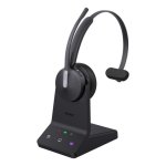 Auriculares Yealink WH64 Mono sem fios Bluetooth com Cancelamento de Ruído, escritório, preto