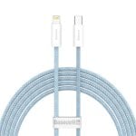 Câble Baseus Dynamic Series USB-C Lightning 2m Bleu 20W PD Nylon