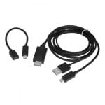 Câble MHL 1Life CB:MHL HDMI micro-USB USB Noir 1,8 m alimentation