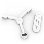 Küchenwaage Joseph Joseph TriScale Weiß 5 kg LCD Touch Klappbar