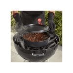 Gourmet BBQ System Topf Weber 8857 Gusseisen 6,8L schwarz