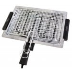 Parrilla elétrica MELCHIONI FAMILY Spiedina dupla abertura 1600 W aço