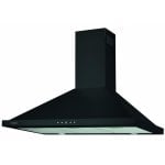 Campana extractora CATA BETA PRO 9000 BK Conducto/Recirculación 90 cm LED silenciosa