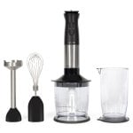 Mixeur plongeant LIVOO DOP246 800W 0.7L noir Turbo et accessoires