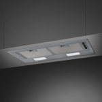 Campana extractora SMEG KSG70E Umluft/Abluft 73 cm LED Aluminiumfilter