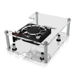 Boîtier ICY BOX IB-RP106 pour Raspberry Pi acrylique noir transparent
