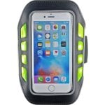 Brazalete deportivo Bigben BRASSARDL neopreno negro LED ajustable para smartphones 5,5"