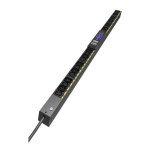 Régua de tomadas Eaton EVSWFC20A 24 Tomadas Switched Monofásica 3 m LCD Rack 22.5U