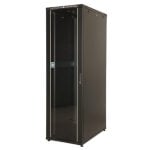 Armoire rack Ekivalan BEEA22U6080BL122 22U 800kg gestion des câbles noir