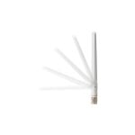 Antena WiFi Cisco AIR-ANT2524DW-R omnidireccional doble banda RP-TNC blanca