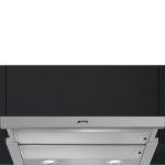 Campana extractora SMEG KSET666XE Extraction canalisee 60 cm inox eclairage LED
