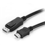 Adaptador de vídeo VALUE 11.99.5784 DisplayPort para HDMI 10 m Preto