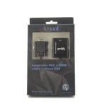 Adaptateur vidéo iggual IGG317297 VGA vers HDMI audio microUSB 0,25 m